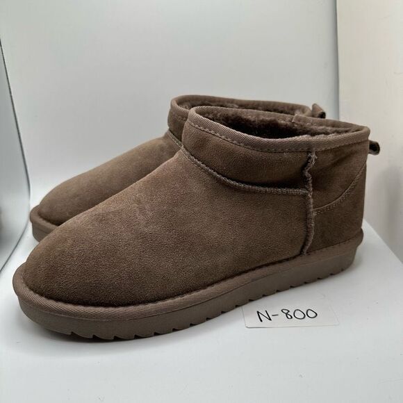 CUSHIONAIRE Women's pull on boot 10 BROWN - Picture 3 of 7